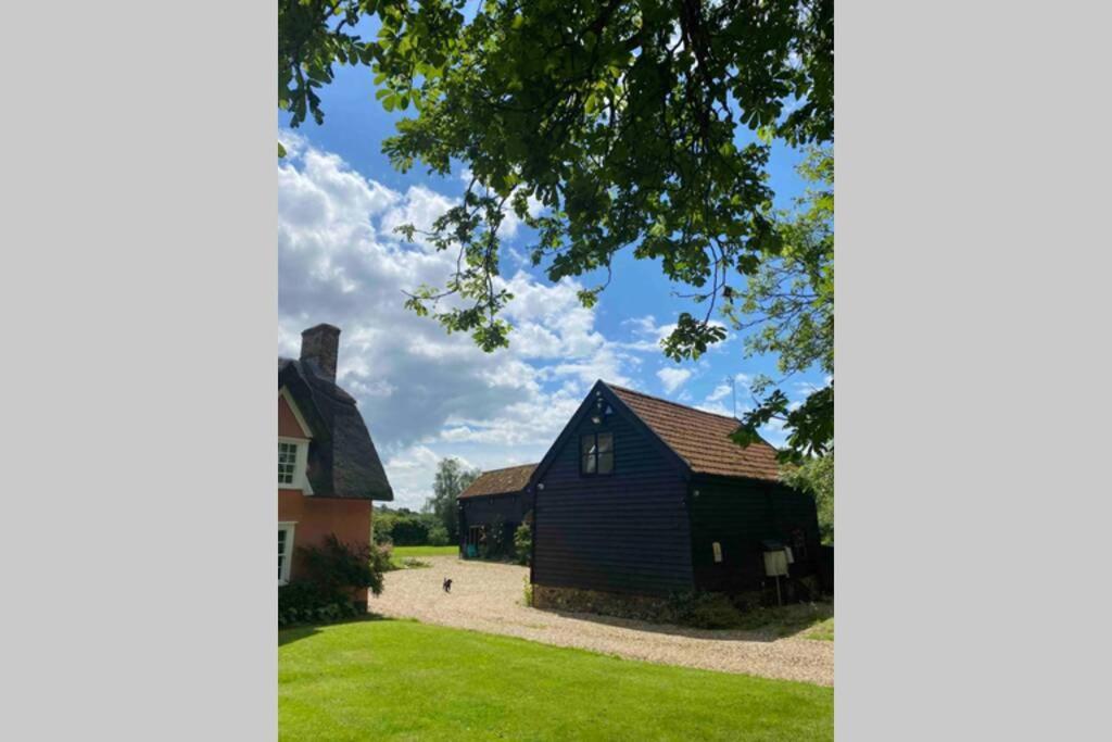 Gorgeous Comfortable Barn With Huge Private Orchard In Quiet Suffolk Location Depden Eksteriør bilde